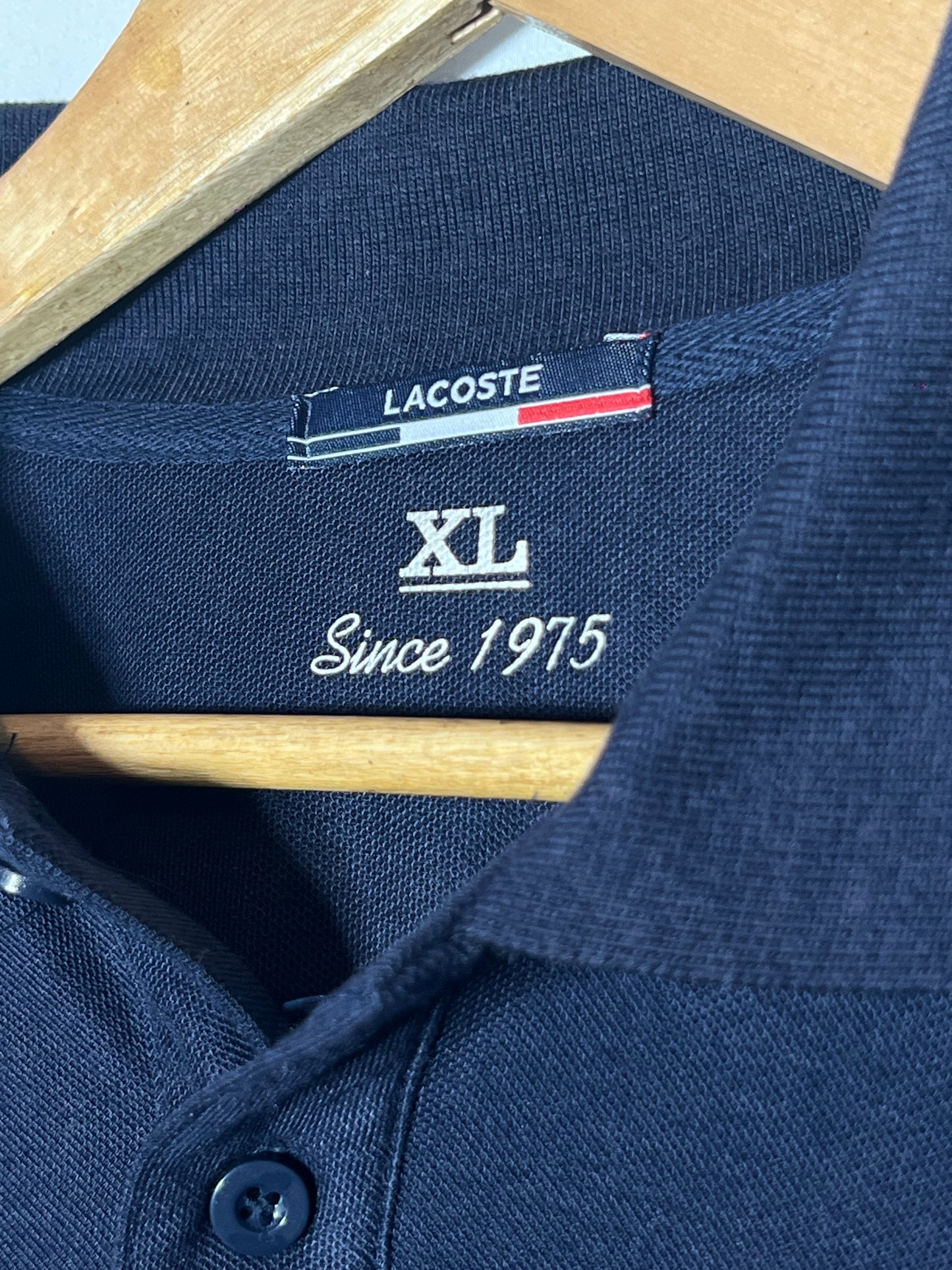 Remera Polo Lacoste color azul