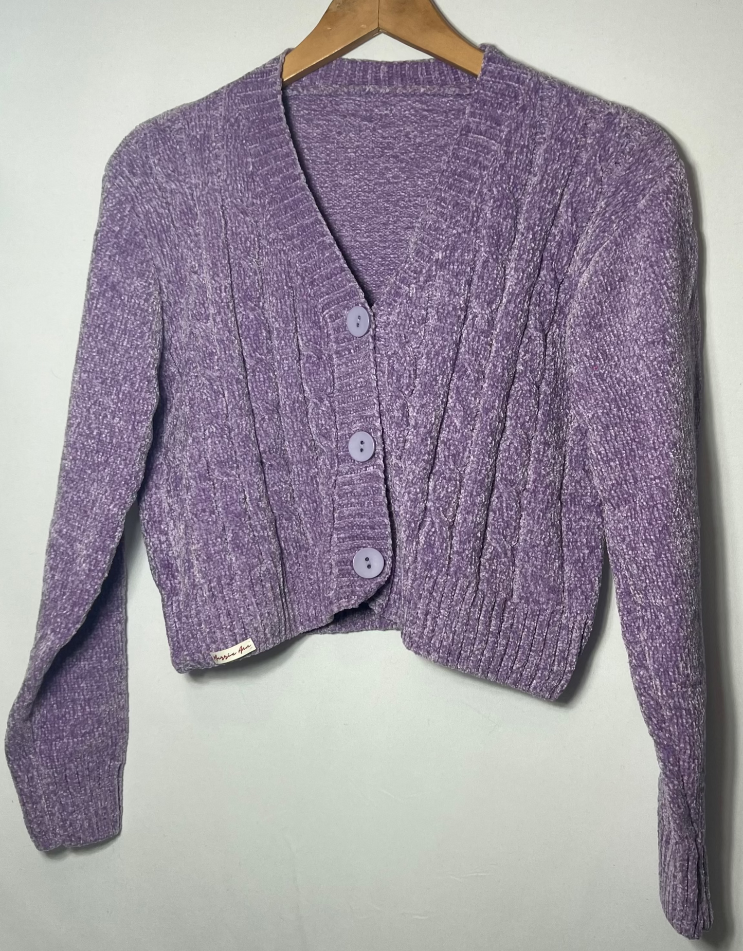 Saco Chenille Color Lila
