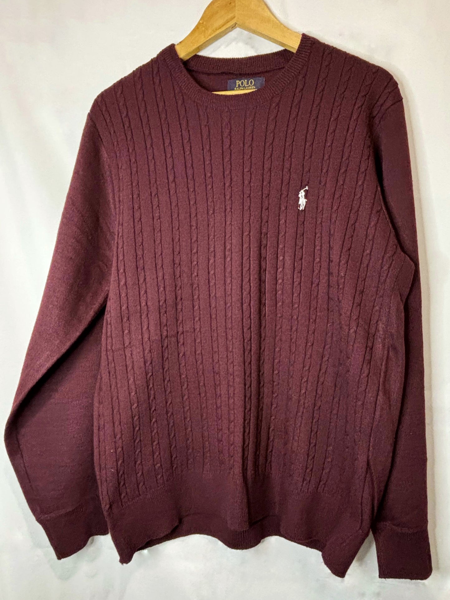 Buzo Polo Ralph Lauren color Bordó