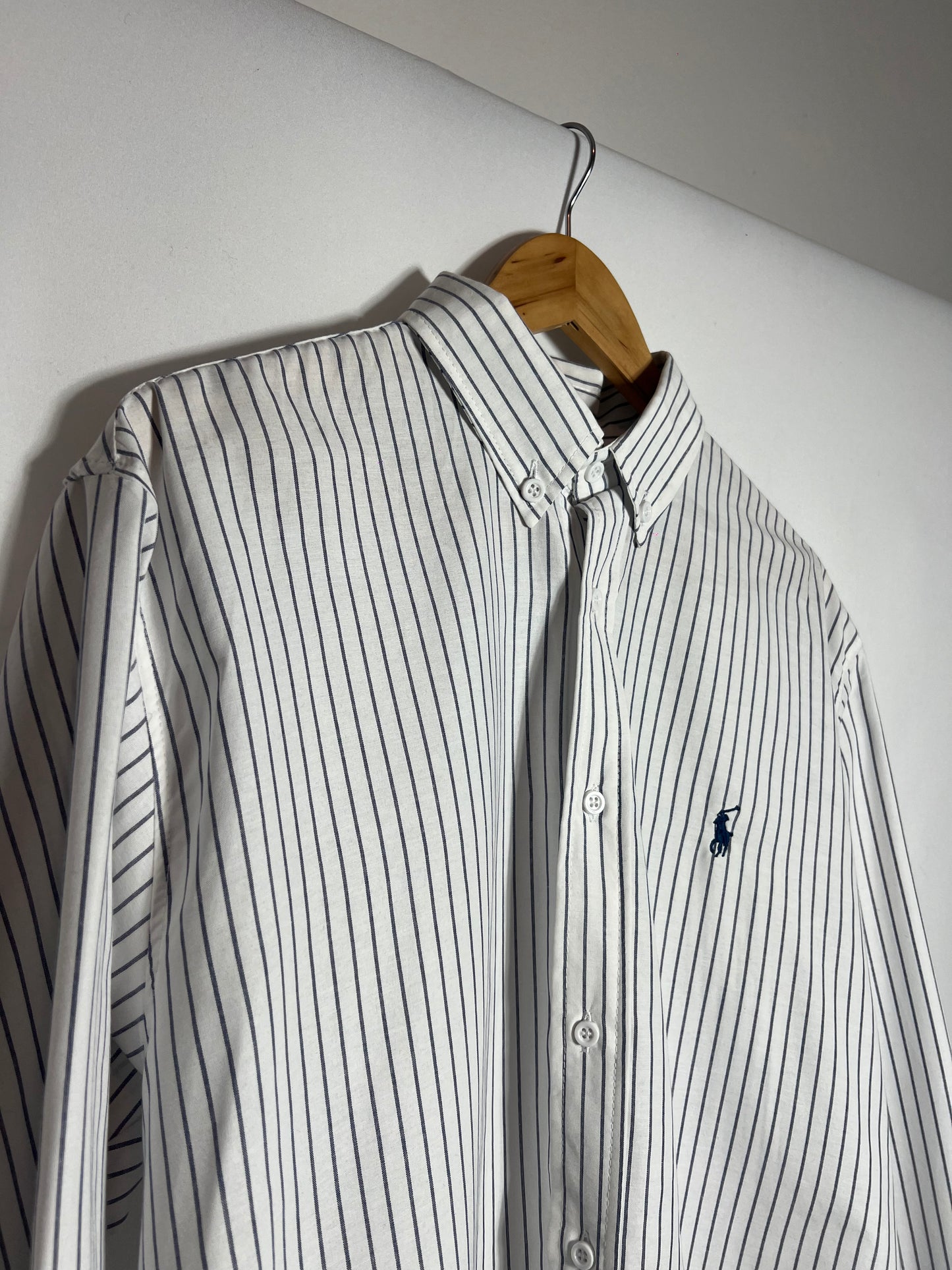 Camisa Polo Ralph Lauren rayas en color azul