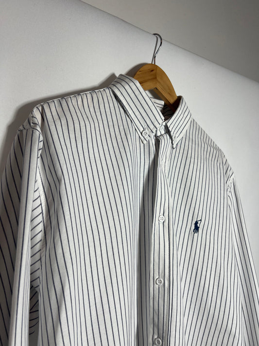 Camisa Polo Ralph Lauren rayas en color azul