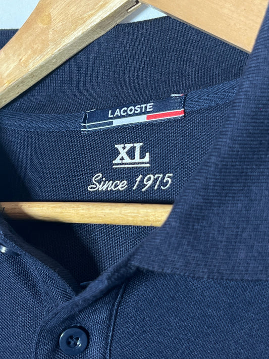 Remera Polo Lacoste color azul