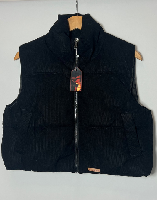 Chaleco Pana Puffer Color Negro