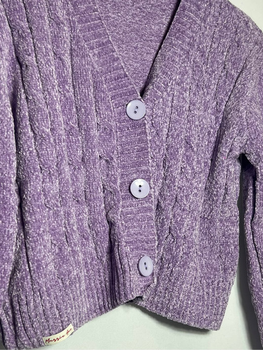 Saco Chenille Color Lila