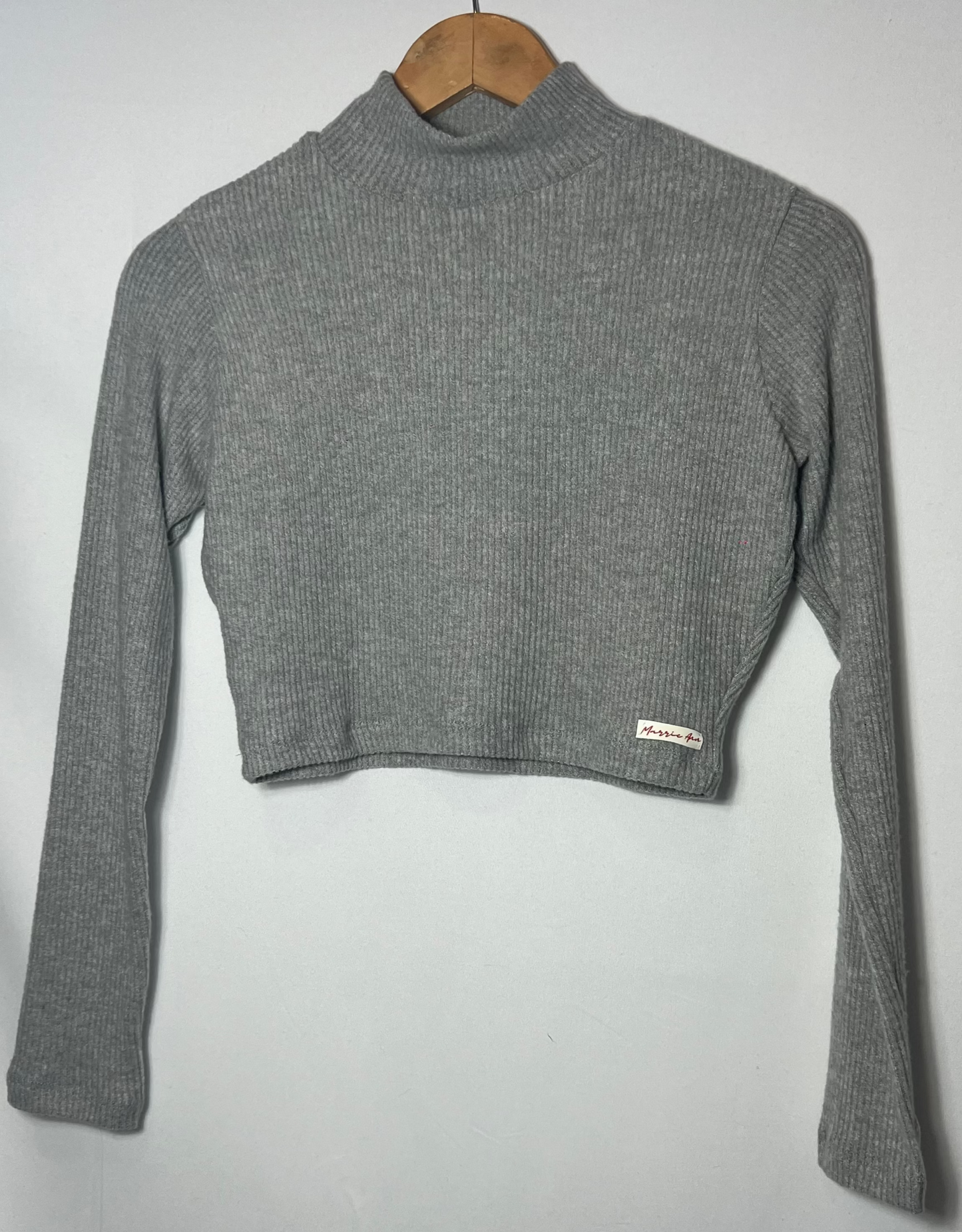 Polera Morley Peludita Color Gris