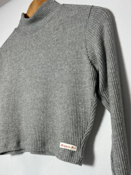 Polera Morley Peludita Color Gris