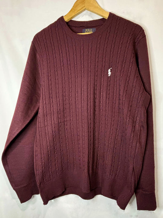 Buzo Polo Ralph Lauren color Bordó